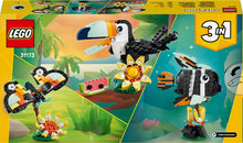 Konstruktorius LEGO 3in1 Wild Animals: Tropical Toucan 31173