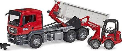 Komplektas Bruder Truck & Loader MAN TGS 03767