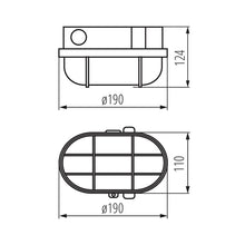 Kanlux HERMI 70524 light fixture, 100W, E27, IP54, white