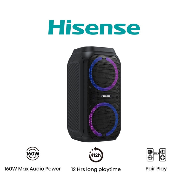 SYSTEM AUDIO HISENSE PARTY ROCKET 160