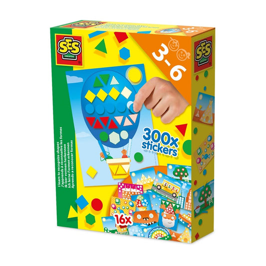Zestaw kreatywny SES Creative Shapes 14839