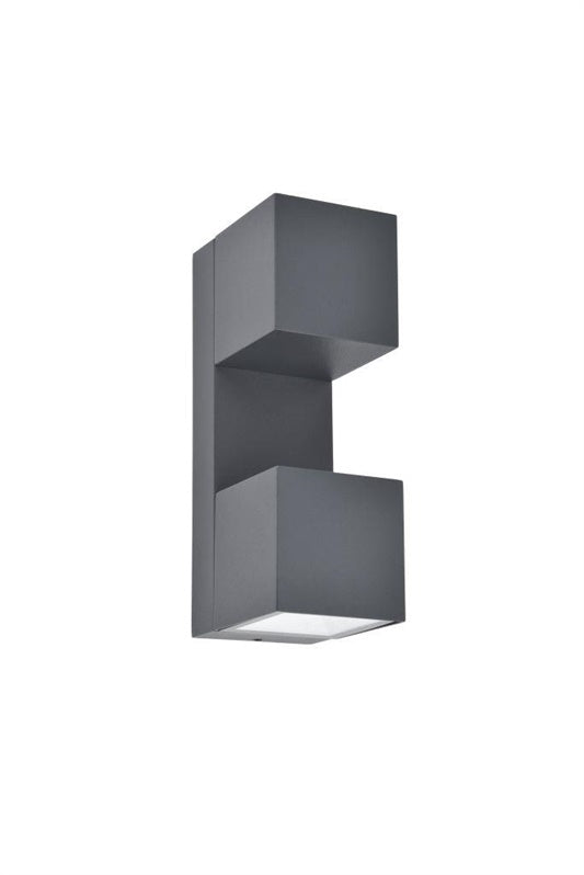 Sieninis lauko šviestuvas Fari LED 10W3K 1200LM IP54t. pilka