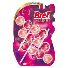 Toilet cleaner - air freshener Bref Delux magnolia 3x50g