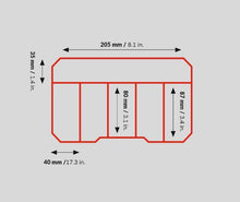 Walizka na drobiazgi Qbrick 220 × 145 × 47 mm