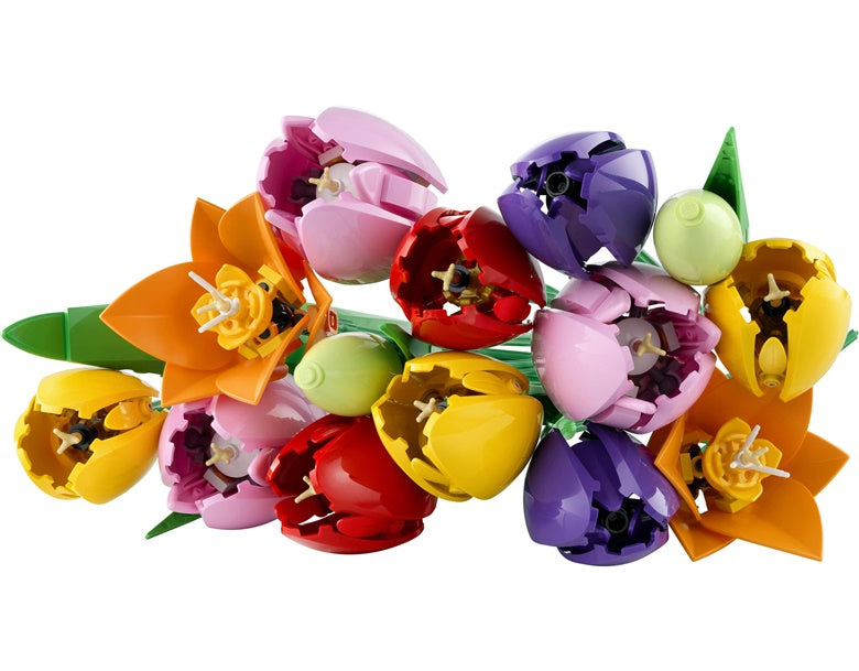 Konstruktor LEGO® Botanicals Bukiet tulipanów 11501 576 elementów.