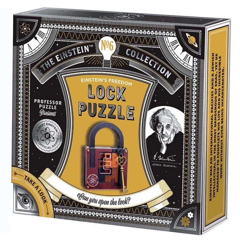 Board Game Brain Games Einstein's Freedom Lock Puzzle