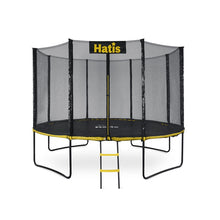 HATIS TRAMPOLINA 366CM SIATKA DRABINKA