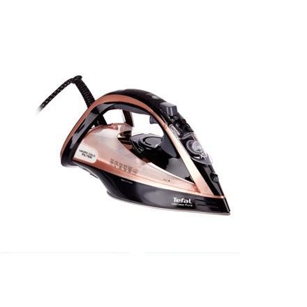 Lygintuvas Tefal Ultimate Pure FV9845, juoda sp./rožinė sp.
