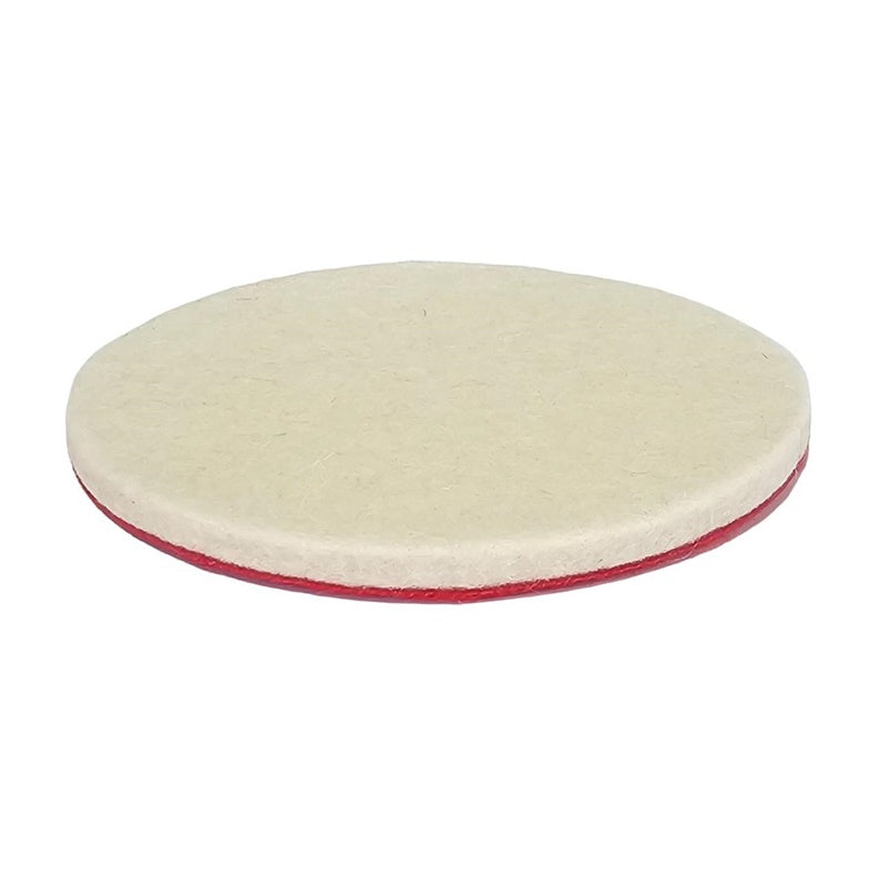 Polishing disc 125x5mm, soft, hook and loop