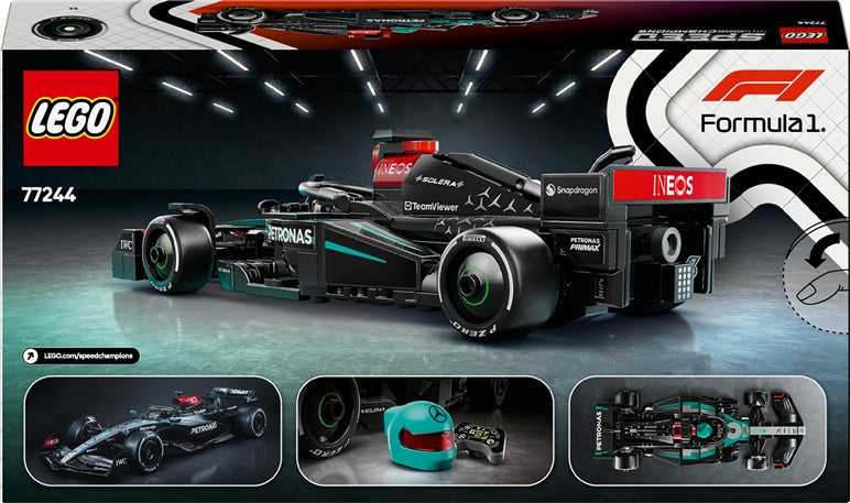 LEGO® Mercedes-AMG F1® W15 Race Car 77244, 267 pieces.