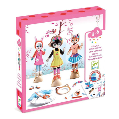 Kūrybos rinkinys Djeco Little wardrobe DJ09859