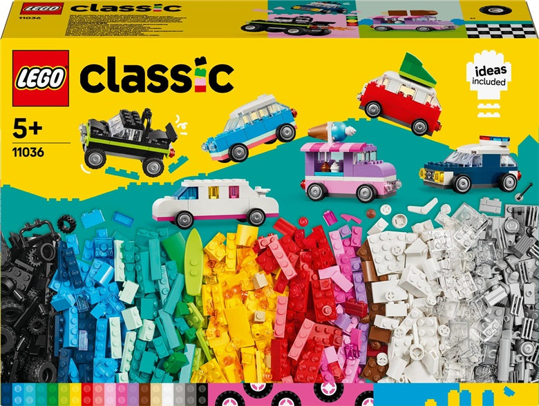 Konstruktor Classic Kreatywne pojazdy 11036