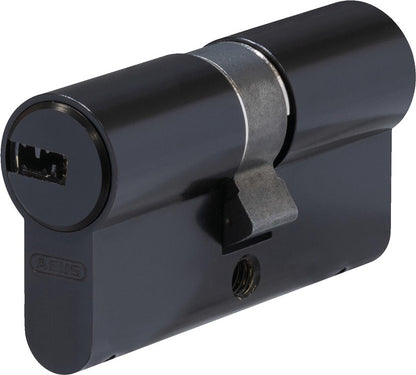 Cylinder Abus D6XBK, standard europejski (DIN), 30 mm, czarny