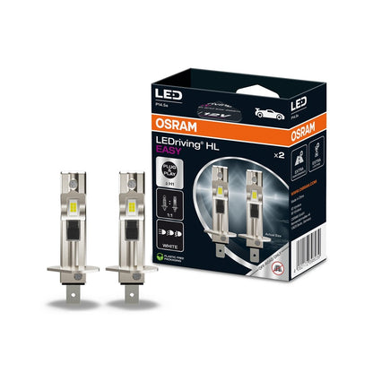 LEMP AUTO LED H1 12V 9W 1400 6500K 2VNT