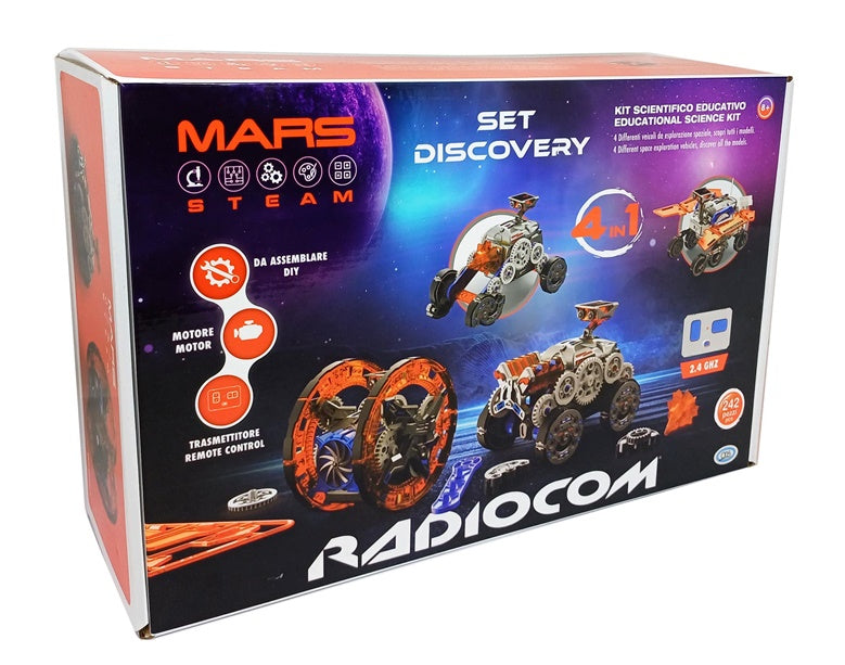 Interaktyvus žaislas Mars Radiocom 4in1 40966