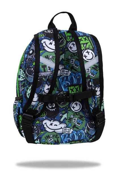Mokyklinė kuprinė CoolPack Monster F049824, įvairių spalvų