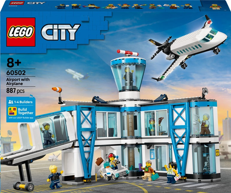 LEGO® City Lotnisko z samolotem 60502 887 el.