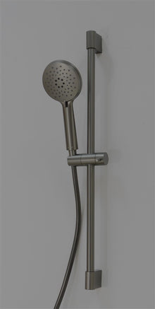 Shower set Ferro, black, 3-function