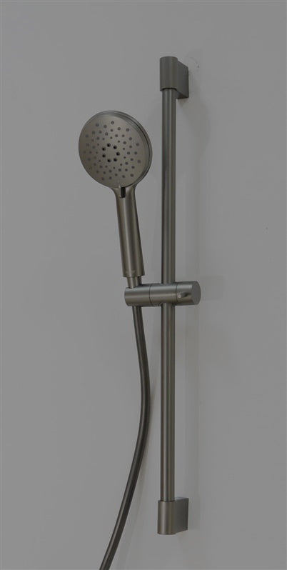 Shower set Ferro, black, 3-function
