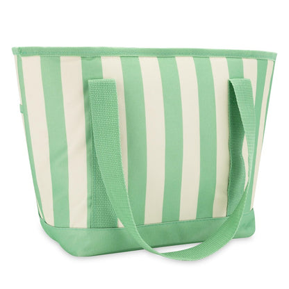 Cooler bag Spokey, white/green, 39 x 27 cm, 12 l