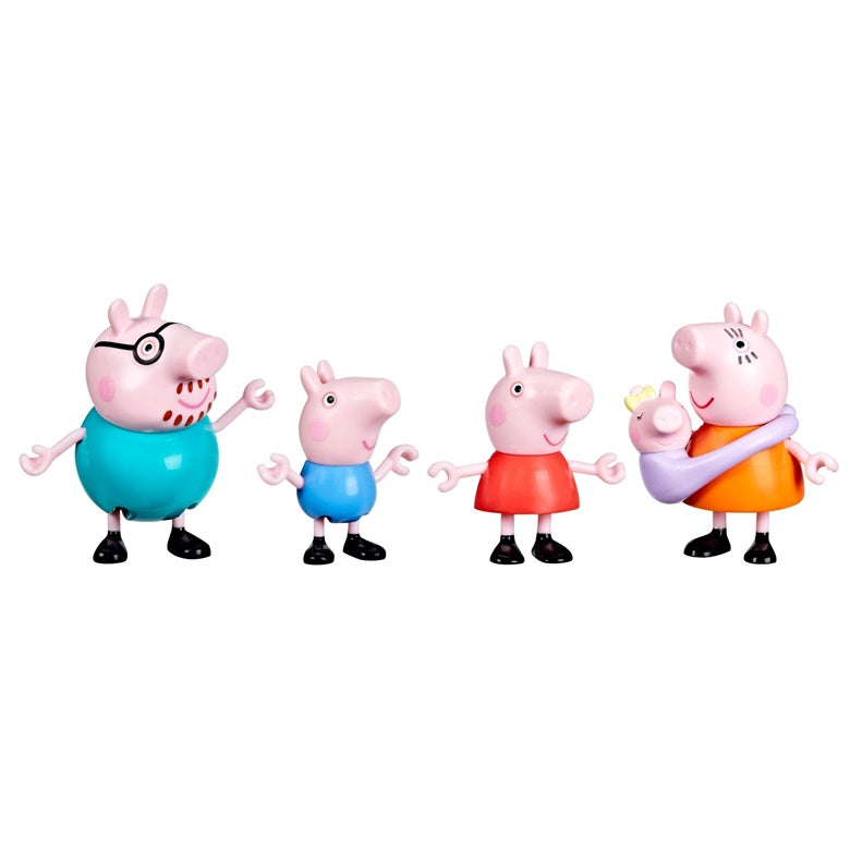 Figūrėlių rinkinys Hasbro Peppa Pig Family, 7.5 cm, 5 vnt