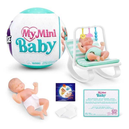 Lalka - niemowlę z akcesoriami 5 Surprise Mini Baby 77487GQ2