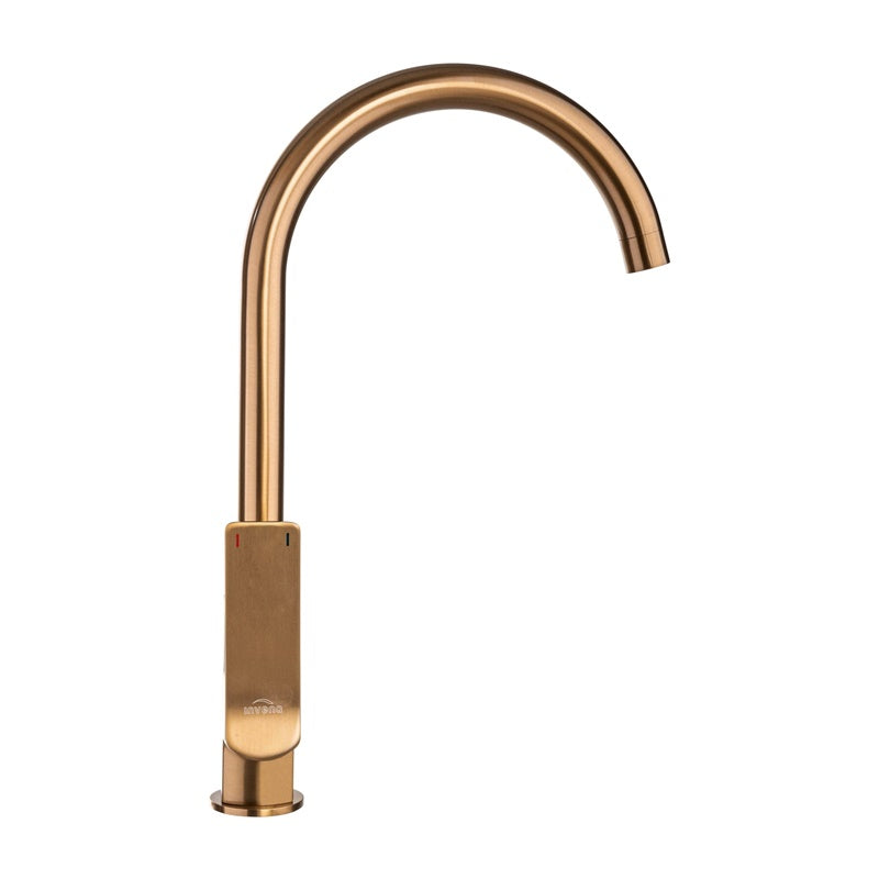 Bateria zlewozmywakowa Neri BZ-01-014-L miedź