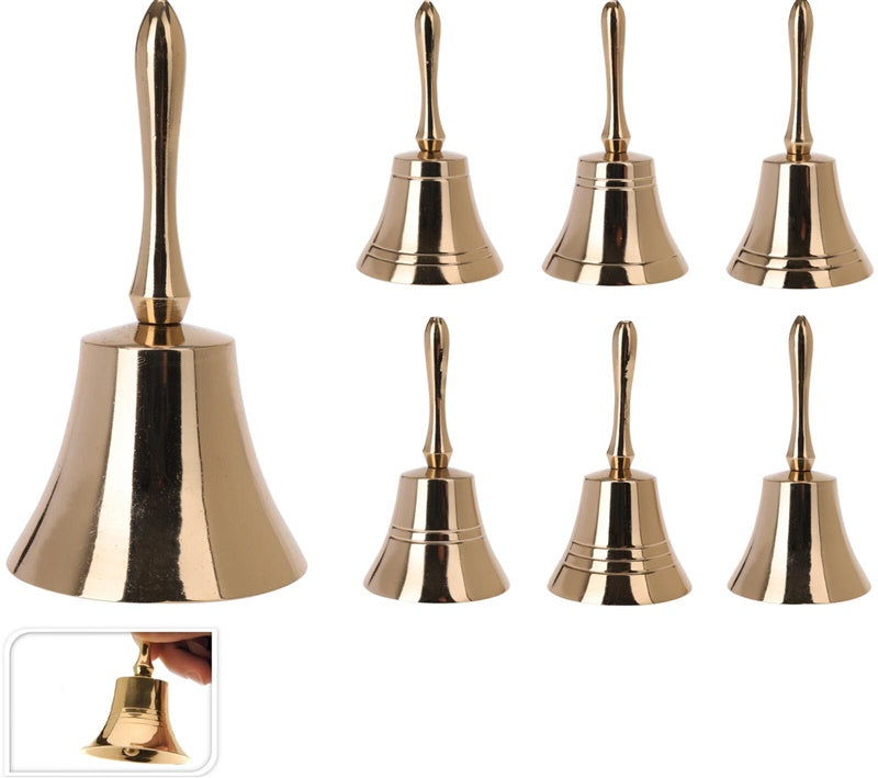 Kalėdinė dekoracija Bell A98021220, 11 cm, aukso sp.