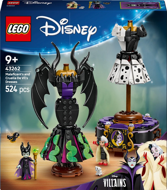 LEGO® Disney Maleficent's and Cruella De Vil's Dresses 43262
