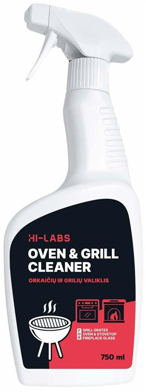 HI-LABS OVEN AND GRILL CLEANER 750ML