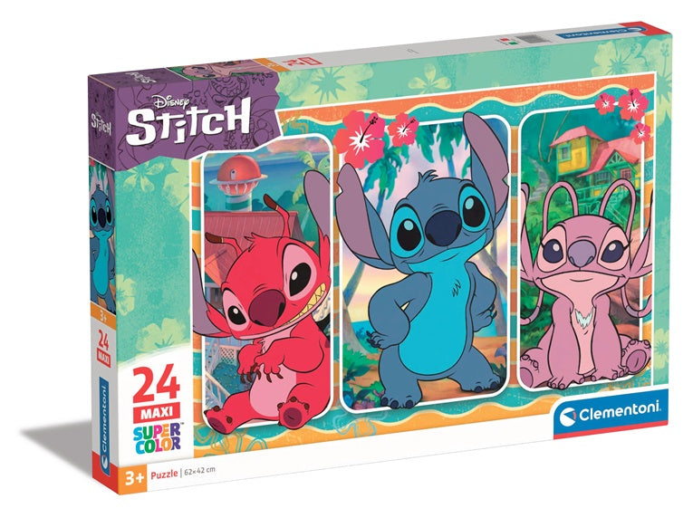 Jigsaw puzzle Clementoni DISNEY STITCH 24029, 62 cm x 42 cm