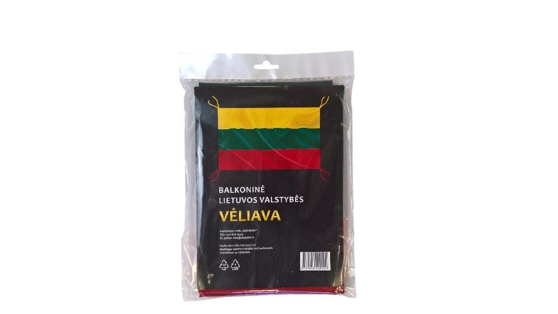 Lithuanian State Flag for balcony, 170 cm x 100 cm