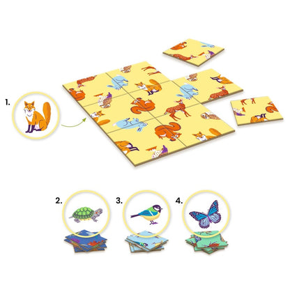 Board game Djeco Sologic Animo DJ00808