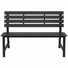 GARDEN SWING METAL BLACK 115X55X85CM