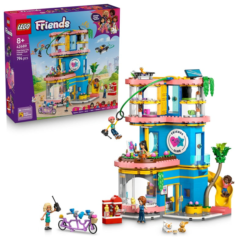 Konstruktorius LEGO® Friends draugų namai 42689, 794 vnt.