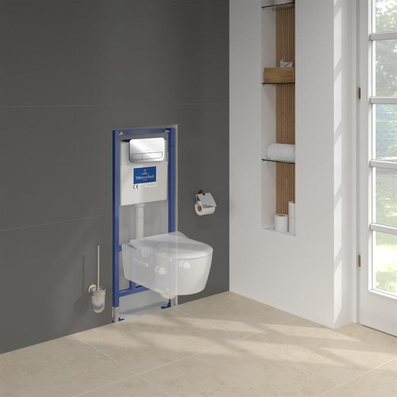 WALL-HUNG TOILET SET AVENTO 37 cm x 52.5 cm