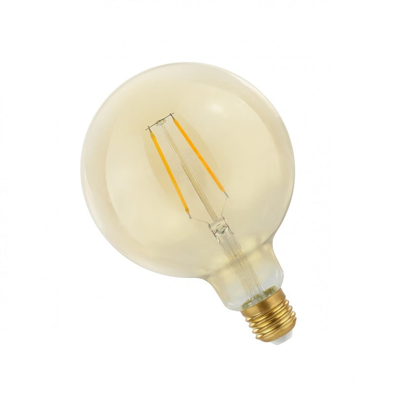 Spectrum LED bulb, G125, E27, 4.9W, 490LM, 2400K, AMB
