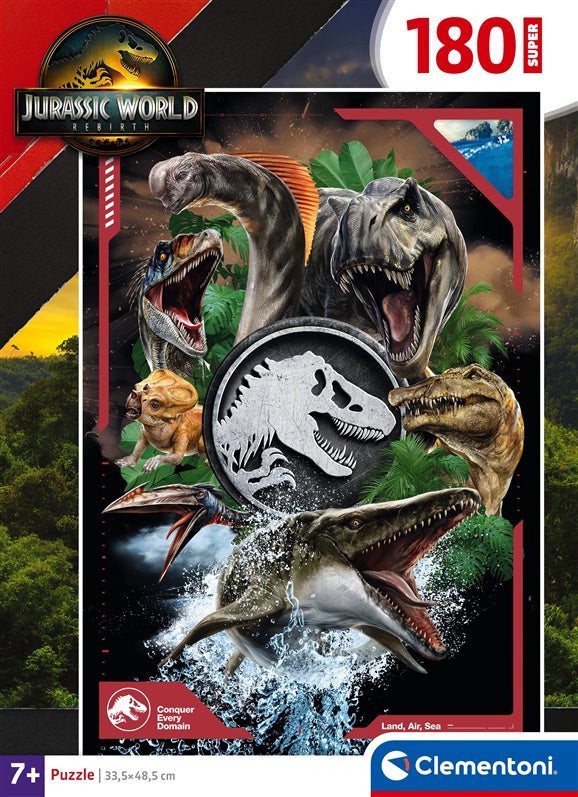 Puzzle Clementoni Jurassic World 29098, 180 elementów