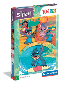Puzzle Clementoni Disney Stitch 25042, 38x27, 104