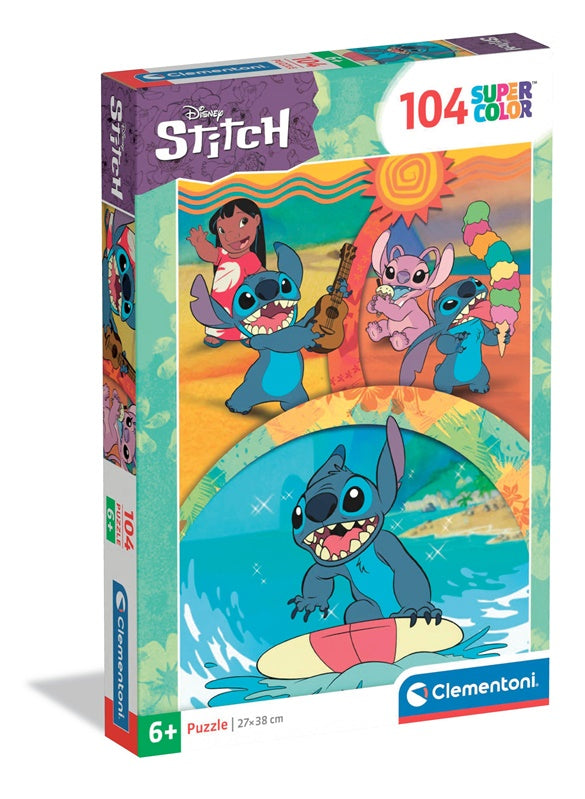 Puzzle Clementoni Disney Stitch 25042, 38x27, 104