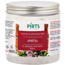 Sea salt for saunas with essential oils, 600g