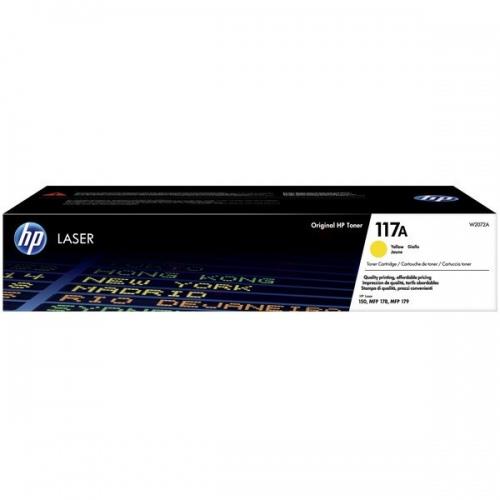 Toner cartridge HP Laser W2072A, yellow