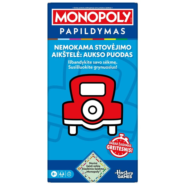Stalo žaidimo papildymas Hasbro Gaming Monopoly, LT