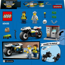LEGO® City Police Motorcycle Chase 60455 Building Toy