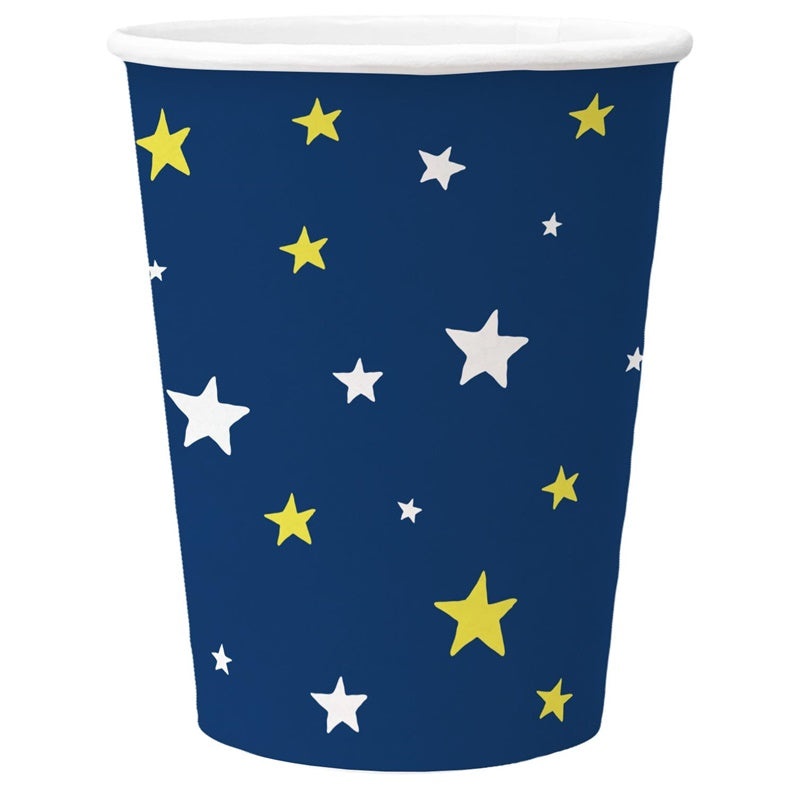 Disposable Cups PAW Space, 250 ml, 8 pcs.