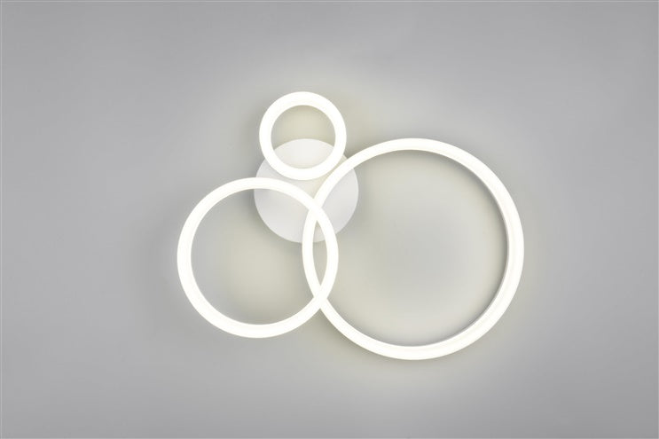 LAMPA SUFITOWA LED TRIO SCOPE 4000LM BIAŁA