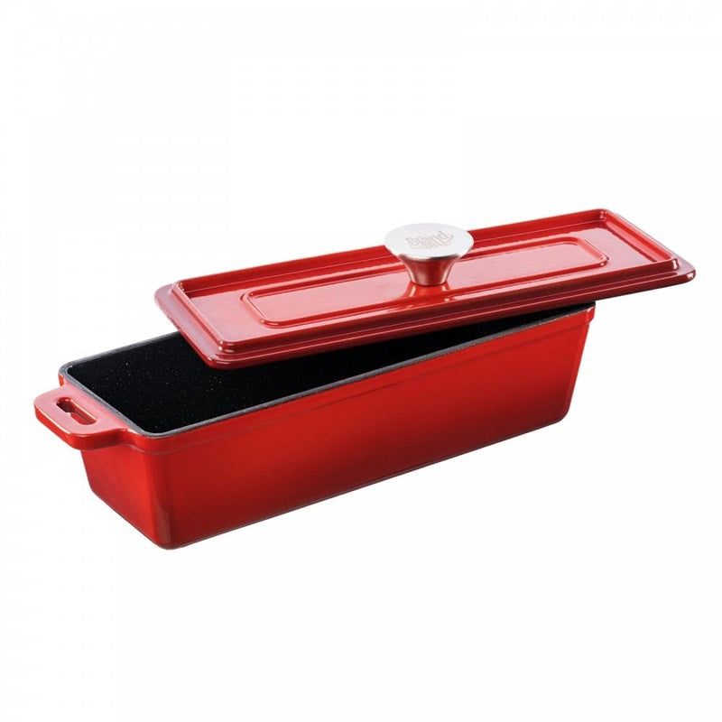 Baking dish Grand feu FEUSQRED 35.4 x 11.0 x 11.4 cm, 1.7 l