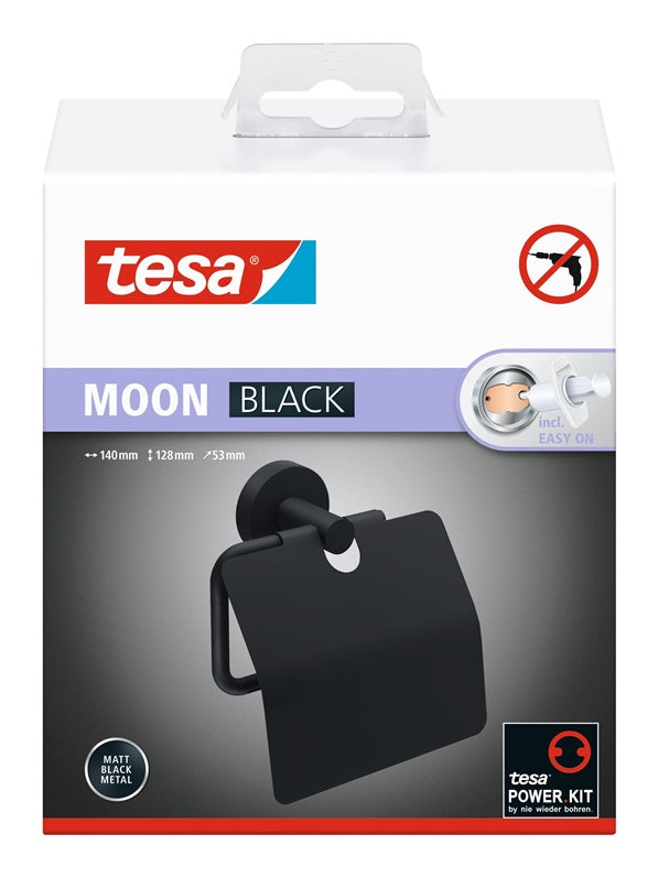 TOILET PAPER HOLDER TESA MOON 40622 BLACK
