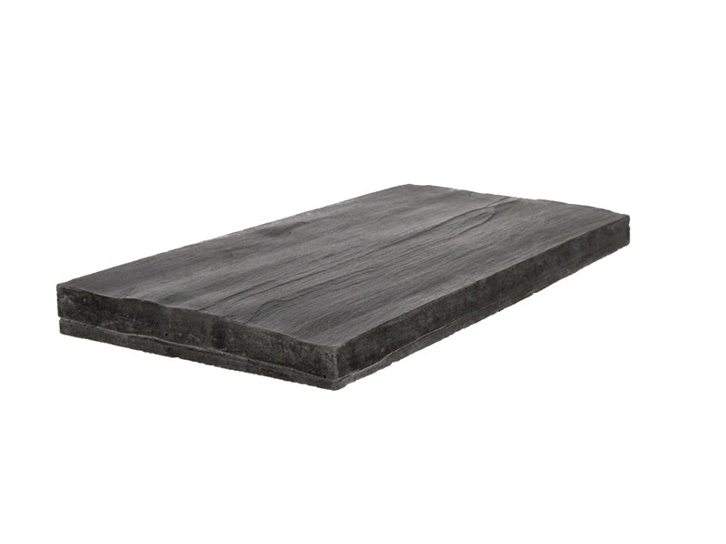 Sodo plytelė Skalūnas, 600 x 300 x 45 mm, antracito