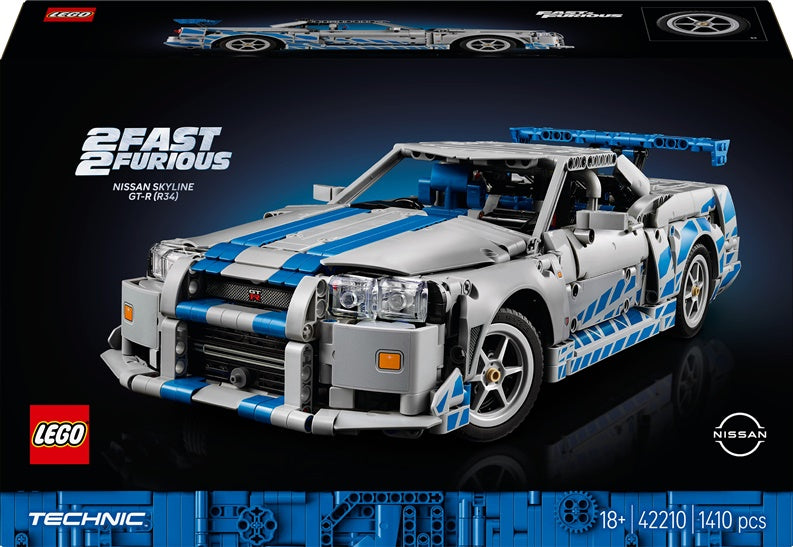 Konstruktorius LEGO® Technic 2 Fast Furious Nissan Skyline